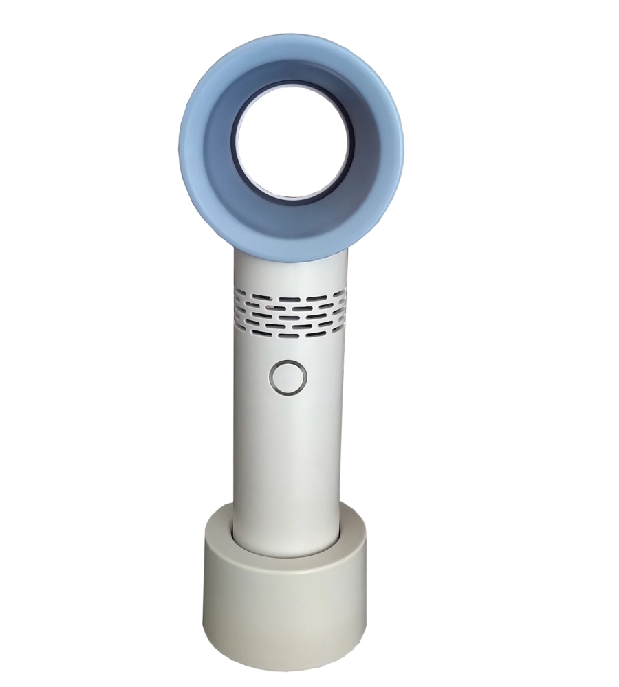 Mini ventilatore da appoggio bianco